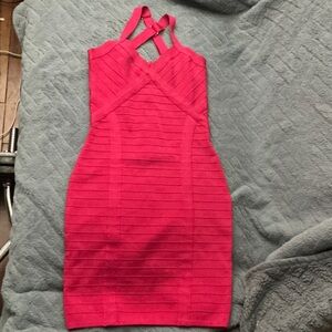 Guess Vibrant Red Mini Dress